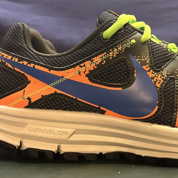 Nike Other - NIKE Men's LUNARFLY+ 3 TRAIL 525027-240 MDM OLIVE Sz 9.5 NIKE PLUS RARE PERFECT!